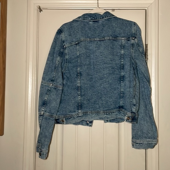 FREE PEOPLE | Rumors Denim Jacket in Light Indigo - Picture 6 of 11